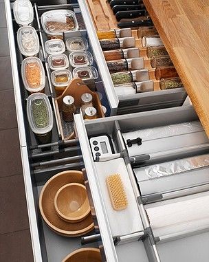 Kitchen cabinet & drawer organizers - IKEA