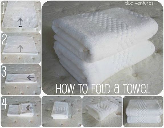 How To Do Marie Kondo folding Towels? KONMARI Folding Towels Step by Tutorial - The iambic