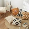 Geometric tufted Cushion Cover