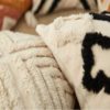 Geometric tufted Cushion Cover