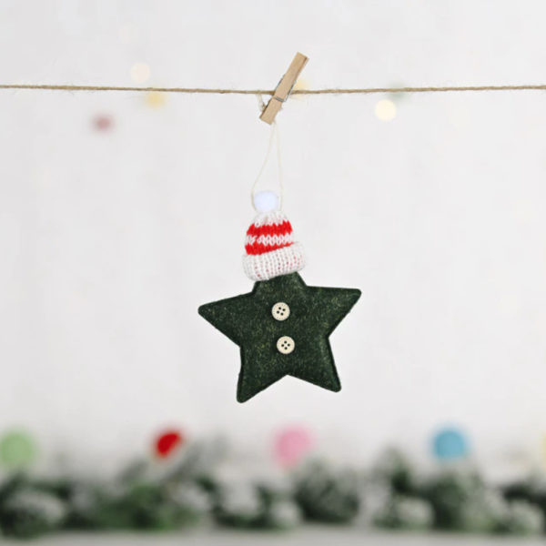 Felt Star Christmas Ornament