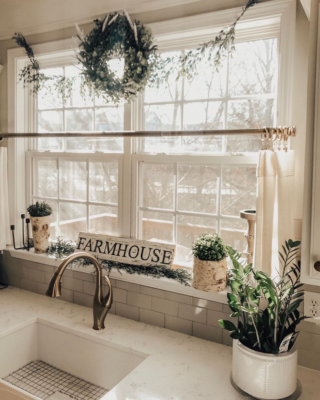 Kitchen Curtain Ideas Above The Sink