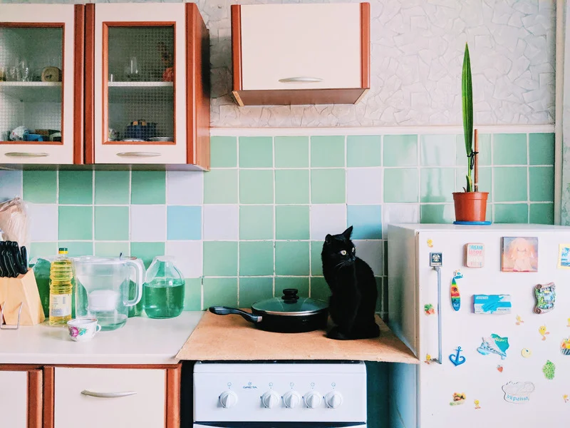 above fridge storage