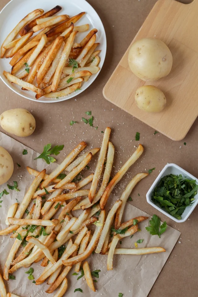 how to cut potatoes