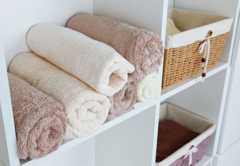 towel storage ideas