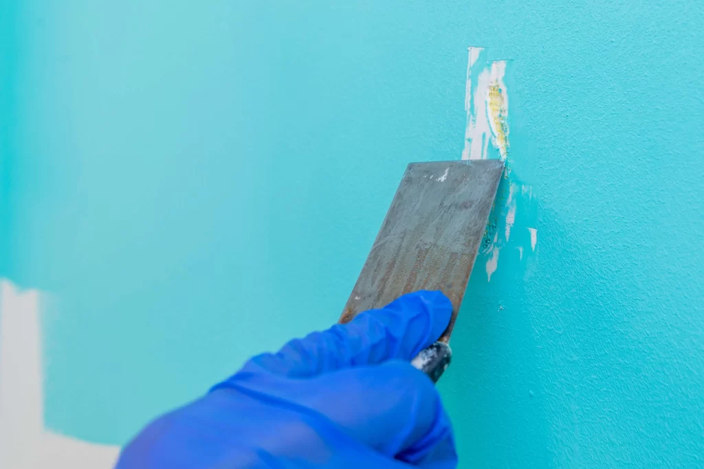 how to remove acrylic paint from wood