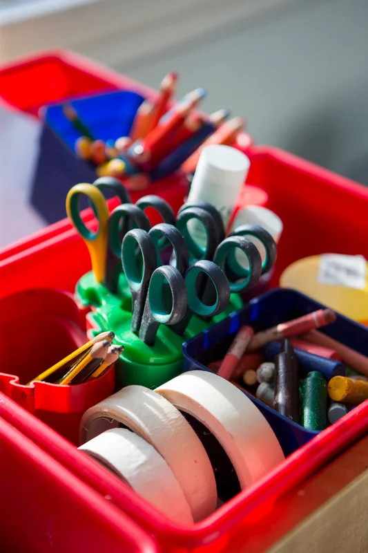 craft closet organization ideas