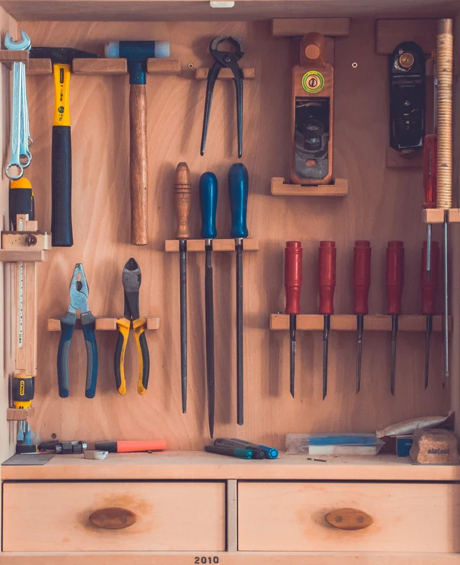 craft closet organization ideas