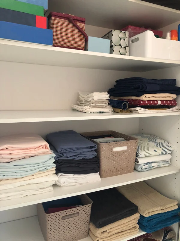 linen closet organization ideas