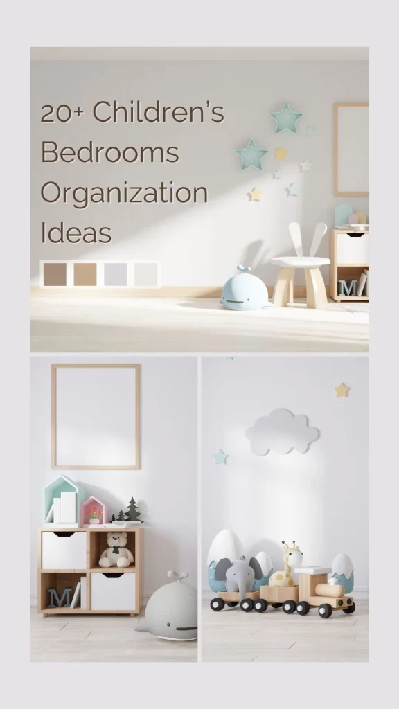 Children’s Bedroom Organization Ideas