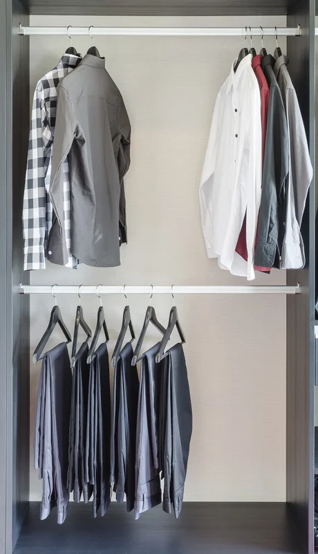 men's closet organization ideas