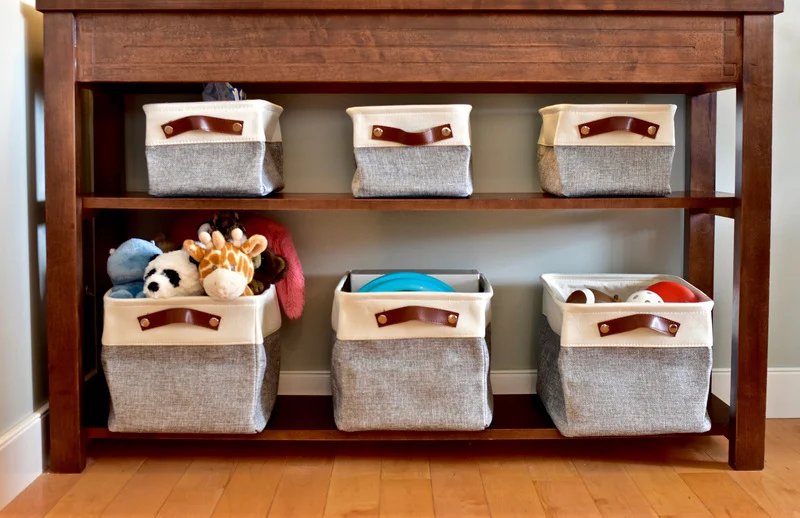 nursery closet organization ideas