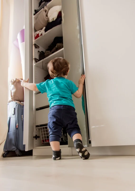 nursery closet organization ideas