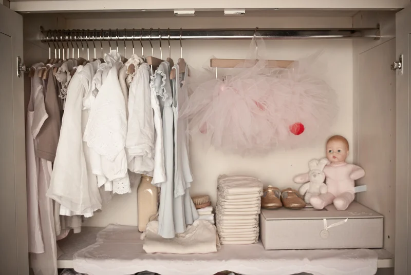 nursery closet organization ideas