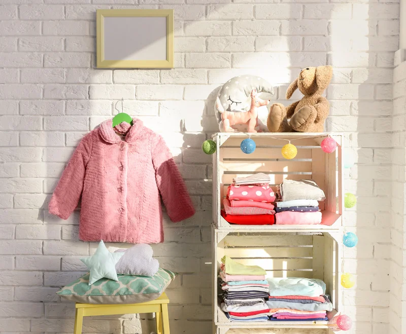 nursery closet organization ideas