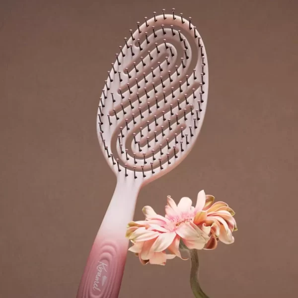 hollow wet hair comb