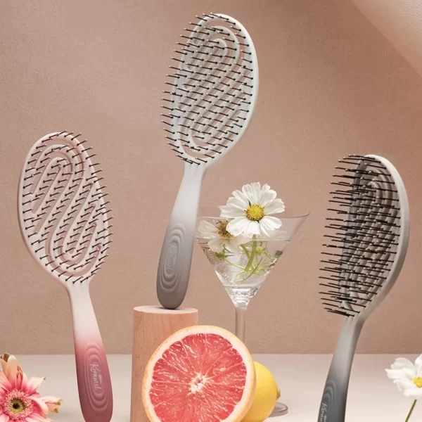 hollow wet hair comb