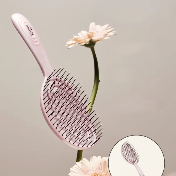 hollow wet hair comb