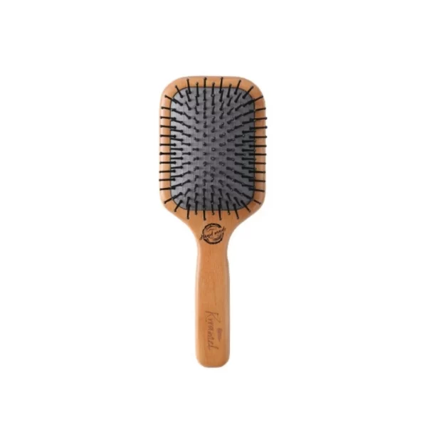 wood hair brush detangler