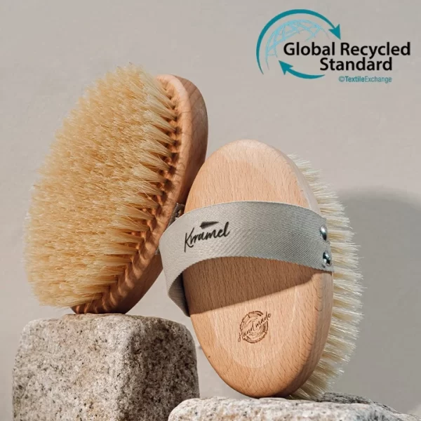 wet dry skin body brush