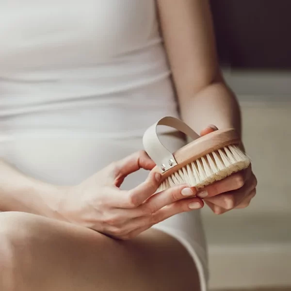 wet dry skin body brush