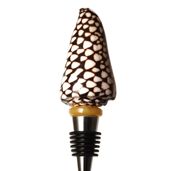 unique seashell wine bottle stopper