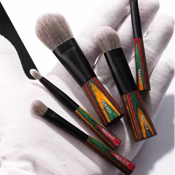 travel size makeup brush set