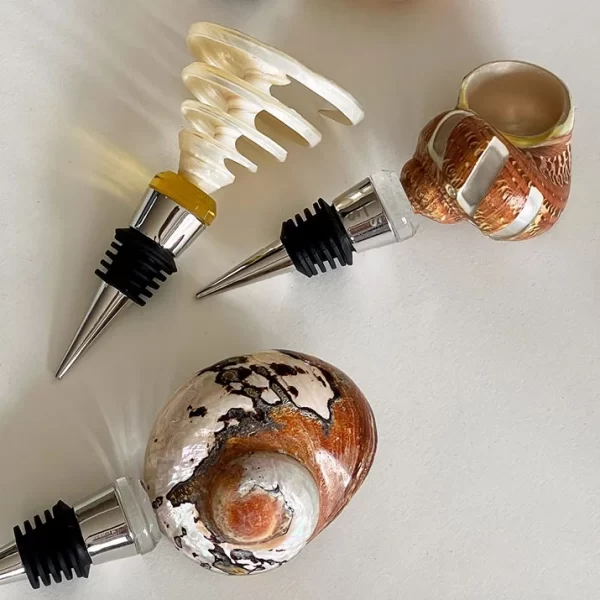 unique decorative wine bottle stopper