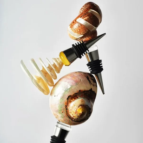 unique decorative wine bottle stopper