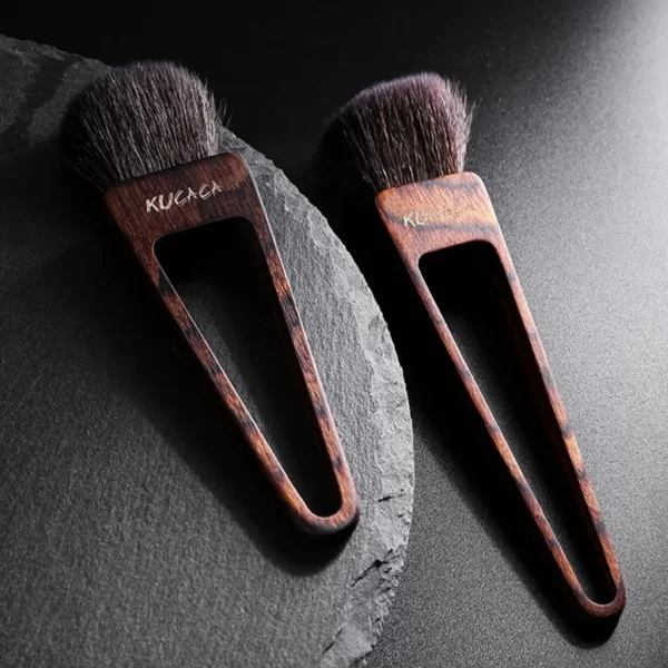 wool makeup brush set